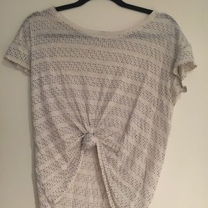 Madewell knotted t-shirt